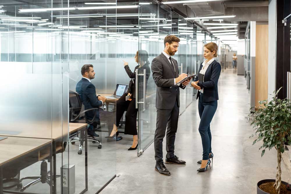 couloir entreprise de business